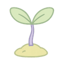 Wachstum Symbol für individuelle Entwicklung